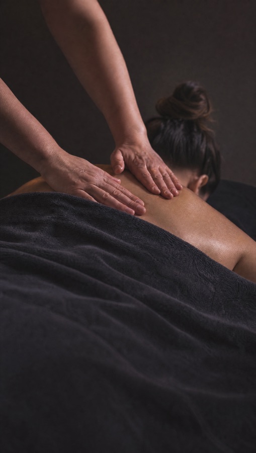 Massage som lindrar muskelspänningar
